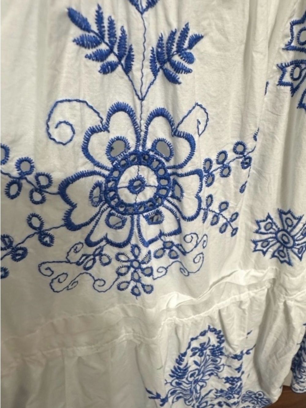 Anthropologie Somerset Maxi Dress Eyelet Edition - Picture 6 of 7